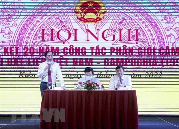 Conférence-bilan de 20 ans de démarcation et de bornage de la frontière terrestre Vietnam-Cambodge